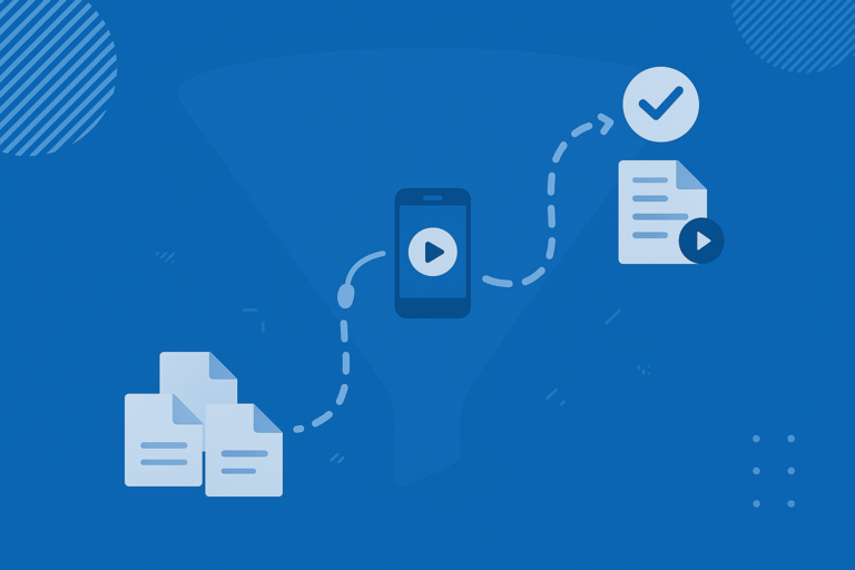 Audio vs PDF funnel calculator