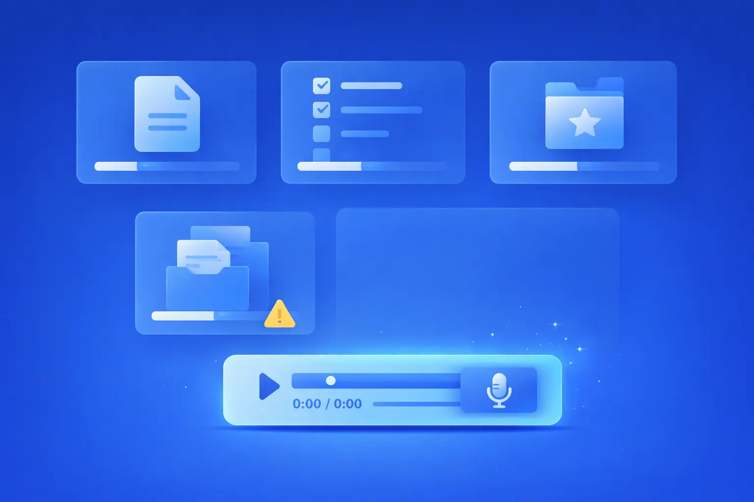 Illustration showing an accounting firm resource page where users access documents but do not fully complete them.
