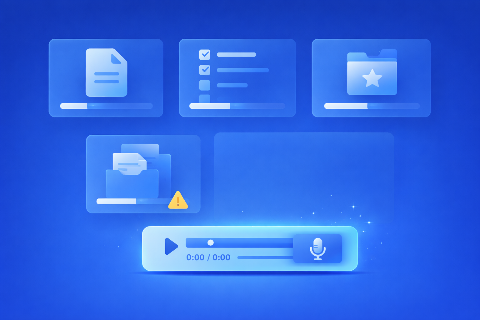 Illustration showing an accounting firm resource page where users access documents but do not fully complete them.