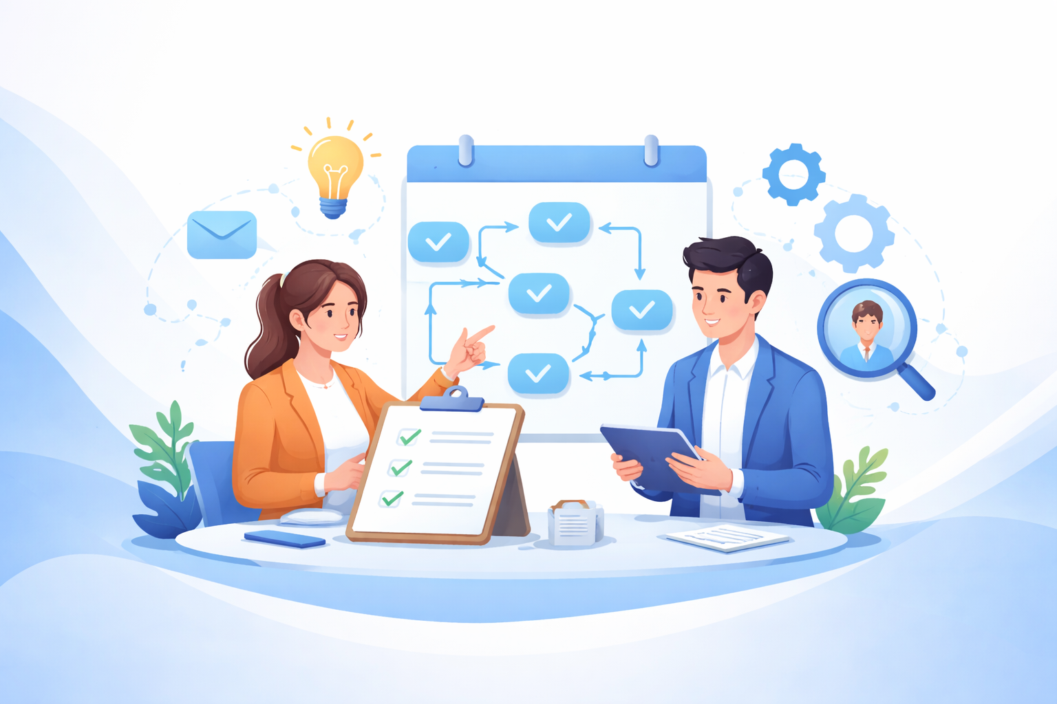 Generic service expectations illustration