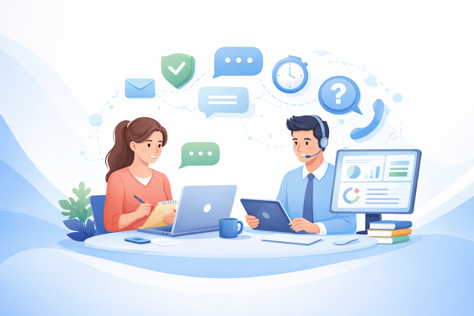 Generic flexible support illustration