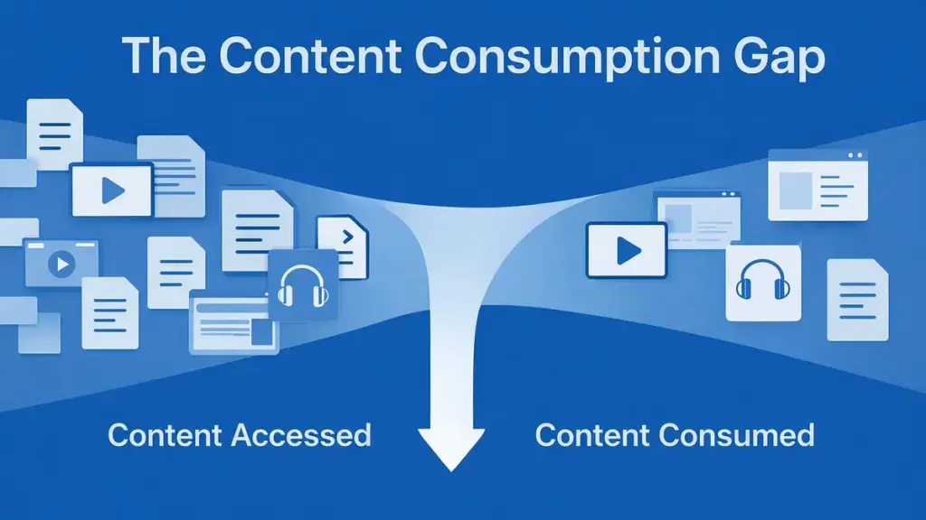 The Content Consumption Gap